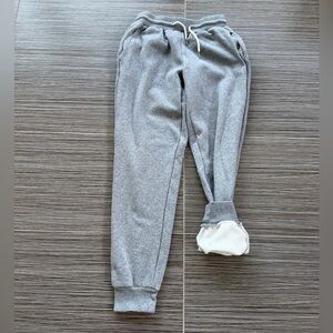 Fleece lined sweatpants size 31